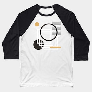 Simple geometric shapes Baseball T-Shirt